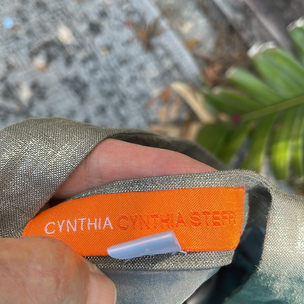Cynthia Steffe linen silver sundress - Picture 8 of 12